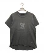 JUN/NAKAYAMAジュン ナカヤマ）の古着「プリントTシャツ」｜ブラック