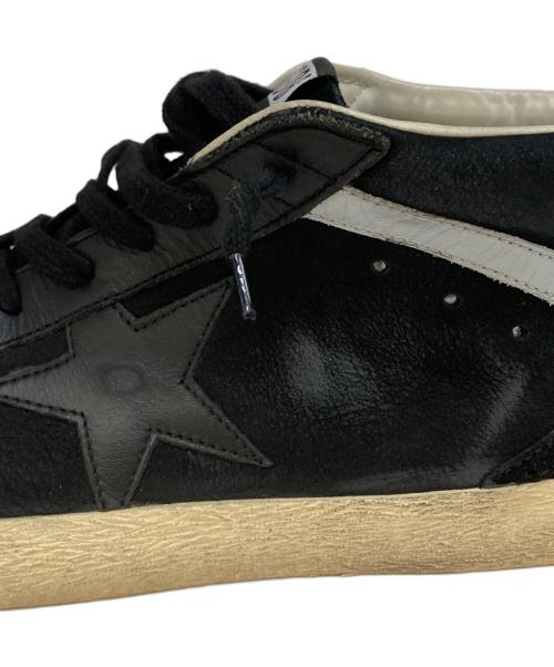 GOLDEN GOOSE（ゴールデングース）GOLDEN GOOSE (ゴールデングース) mid star ブラック サイズ:実寸参照の古着・服飾アイテム