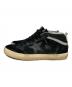 GOLDEN GOOSE (ゴールデングース) mid star ブラック サイズ:実寸参照：13000円