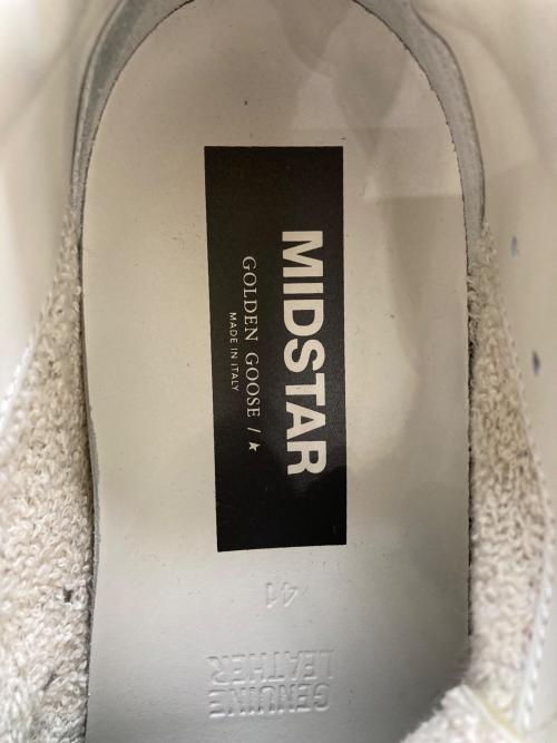 GOLDEN GOOSE（ゴールデングース）GOLDEN GOOSE (ゴールデングース) mid star ベージュ サイズ:41の古着・服飾アイテム