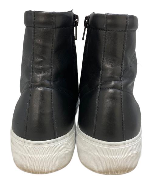 PELLICO SUNNY（ペリーコサニー）PELLICO SUNNY (ペリーコサニー) GIOIA スムースレザー ハイカットスニーカー ブラック サイズ:41の古着・服飾アイテム