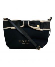 TOCCA（トッカ）の古着「BICOLOR RIBBON POCHETTE」｜ブラック