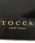 中古・古着 TOCCA (トッカ) BICOLOR RIBBON POCHETTE ブラック：8000円