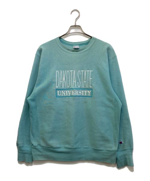 Champion REVERSE WEAVE（チャンピオン リバース ウィーブ）Champion REVERSE WEAVE (チャンピオン リバース ウィーブ) 90`sリバースウィーブスウェット ブルー サイズ:XLの古着・服飾アイテム