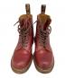 中古・古着 Dr.Martens (ドクターマーチン) 8ホールブーツ　1460 レッド サイズ:７：20000円