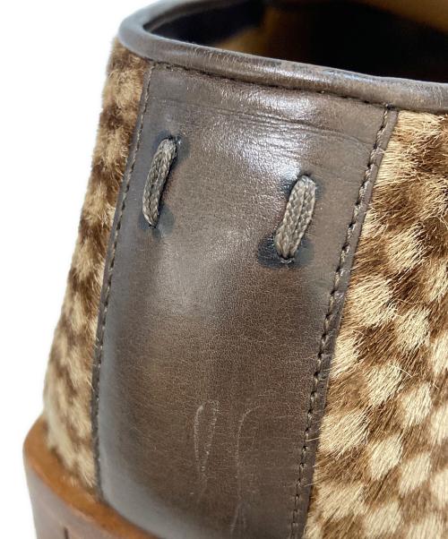 LOUIS VUITTON（ルイ ヴィトン）LOUIS VUITTON (ルイ ヴィトン) ダミエハラコローファー ブラウン サイズ:7 1/2の古着・服飾アイテム
