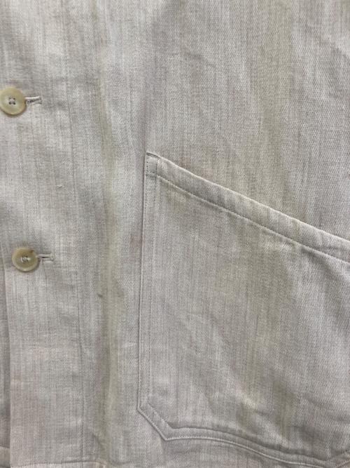 AURALEE（オーラリー）AURALEE (オーラリー) COTTON WOOL DOUBLE CLOTH BLOUZON ベージュ サイズ:3の古着・服飾アイテム