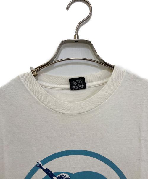 stussy（ステューシー）stussy (ステューシー) プリントTシャツ ホワイト サイズ:Mの古着・服飾アイテム