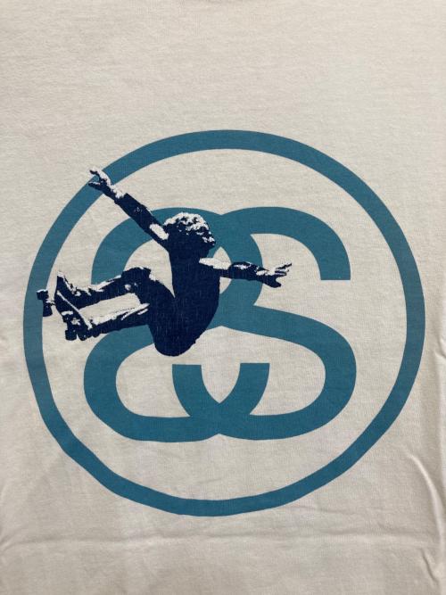 stussy（ステューシー）stussy (ステューシー) プリントTシャツ ホワイト サイズ:Mの古着・服飾アイテム
