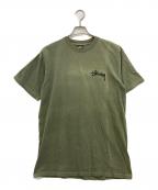 stussyステューシー）の古着「80`s ドラゴンプリントTシャツ」｜グリーン