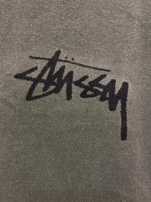 stussy（ステューシー）stussy (ステューシー) 80`s ドラゴンプリントTシャツ グリーン サイズ:Mの古着・服飾アイテム