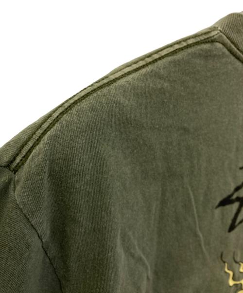 stussy（ステューシー）stussy (ステューシー) 80`s ドラゴンプリントTシャツ グリーン サイズ:Mの古着・服飾アイテム