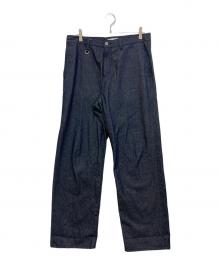 uniform experiment（ユニフォームエクスペリメント）の古着「DENIM PAINTER PANTS　UE-260003」｜インディゴ