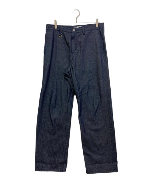 uniform experiment（ユニフォームエクスペリメント）uniform experiment (ユニフォームエクスペリメント) DENIM PAINTER PANTS　UE-260003 インディゴ サイズ:2の古着・服飾アイテム