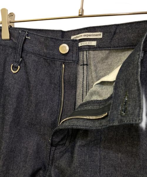 uniform experiment（ユニフォームエクスペリメント）uniform experiment (ユニフォームエクスペリメント) DENIM PAINTER PANTS　UE-260003 インディゴ サイズ:2の古着・服飾アイテム
