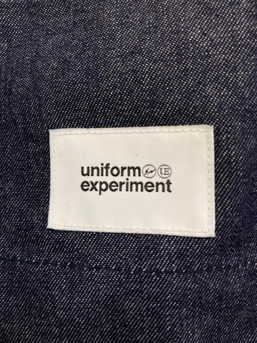 uniform experiment（ユニフォームエクスペリメント）uniform experiment (ユニフォームエクスペリメント) DENIM PAINTER PANTS　UE-260003 インディゴ サイズ:2の古着・服飾アイテム