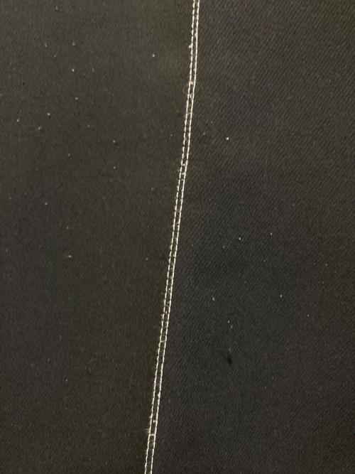 VEIN（ヴェイン）VEIN (ヴェイン) PE TRIPLE CLOTH FLARE TROUSERS ブラック サイズ:3の古着・服飾アイテム