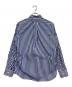 INDIVIDUALIZED SHIRTS (インディビジュアライズドシャツ) ストライプBDシャツ ブルー サイズ:15 1/2-33：5000円