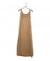 BOTTEGA VENETA（ボッテガベネタ）の古着「SLEEVELESS DRESS」｜ベージュ