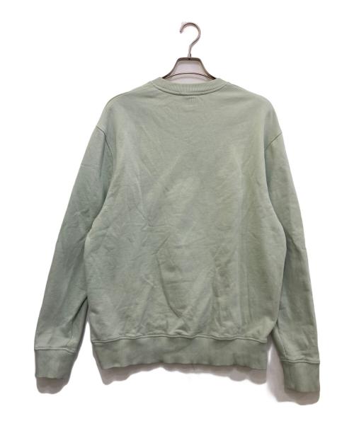 AMI Alexandre Mattiussi（アミアレクサンドルマテュッシ）AMI Alexandre Mattiussi (アミアレクサンドルマテュッシ) Ami de Coeur スウェットシャツ　USW001-730 グリーン サイズ:Lの古着・服飾アイテム
