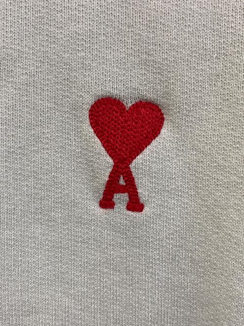 AMI Alexandre Mattiussi（アミアレクサンドルマテュッシ）AMI Alexandre Mattiussi (アミアレクサンドルマテュッシ) Ami de Coeur スウェットシャツ　USW001-730 グリーン サイズ:Lの古着・服飾アイテム
