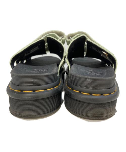 Dr.Martens（ドクターマーチン）Dr.Martens (ドクターマーチン) RAINE SLIDE SANDAL グリーン サイズ:EU39の古着・服飾アイテム