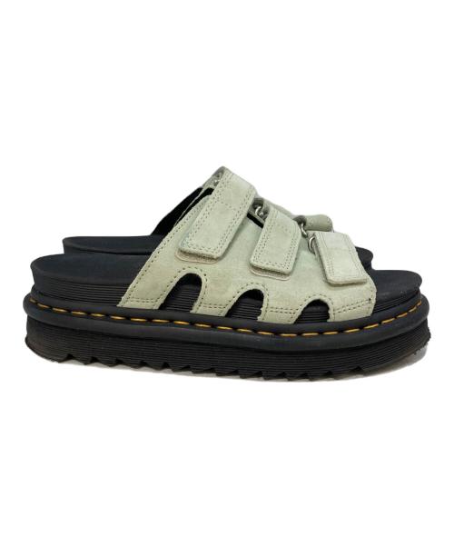 Dr.Martens（ドクターマーチン）Dr.Martens (ドクターマーチン) RAINE SLIDE SANDAL グリーン サイズ:EU39の古着・服飾アイテム