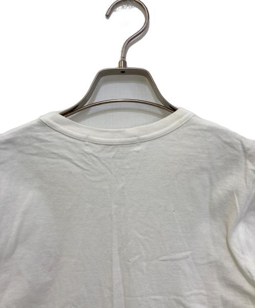PLAY COMME des GARCONS（プレイコムデギャルソン）PLAY COMME des GARCONS (プレイコムデギャルソン) ロゴカットソー　AZ-T107 ホワイト サイズ:Mの古着・服飾アイテム