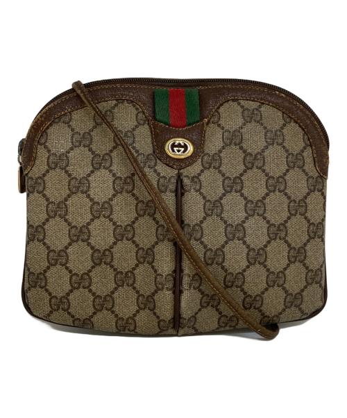 GUCCI（グッチ）GUCCI (グッチ) シェリーライン ショルダーバッグ ベージュの古着・服飾アイテム