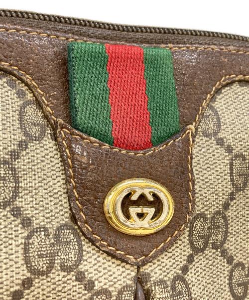 GUCCI（グッチ）GUCCI (グッチ) シェリーライン ショルダーバッグ ベージュの古着・服飾アイテム