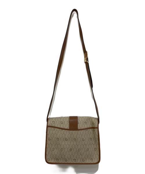 Christian Dior（クリスチャン ディオール）Christian Dior (クリスチャン ディオール) ハニカム柄ヴィンテージショルダーバッグ ベージュの古着・服飾アイテム