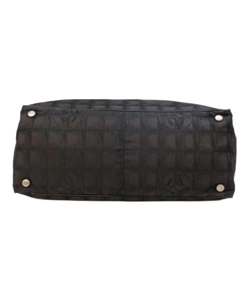 CHANEL（シャネル）CHANEL (シャネル) ニュートラベルラインハンドバッグ ブラウンの古着・服飾アイテム