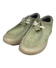 wander .etc（ワンダー）の古着「モカシンシューズ」｜グリーン