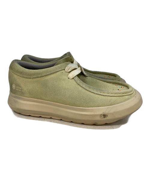 wander .etc（ワンダー）wander .etc (ワンダー) モカシンシューズ グリーン サイズ:不明(実寸をご参考下さい)の古着・服飾アイテム