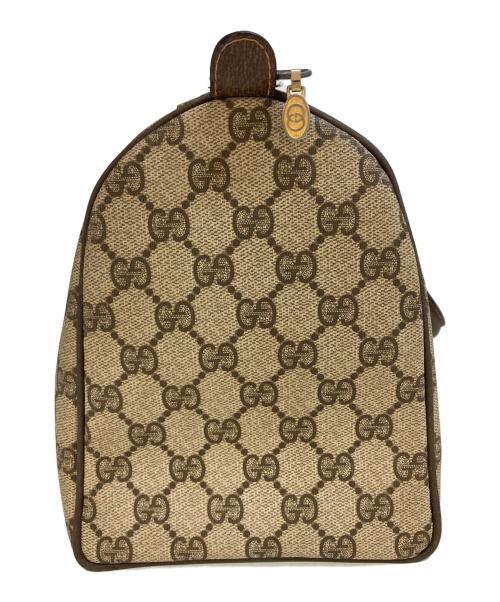 GUCCI（グッチ）GUCCI (グッチ) シェリーラインボストンバッグ ベージュの古着・服飾アイテム