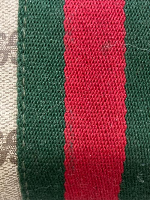 GUCCI（グッチ）GUCCI (グッチ) シェリーラインボストンバッグ ベージュの古着・服飾アイテム