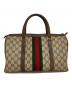 GUCCI (グッチ) シェリーラインボストンバッグ ベージュ：40000円
