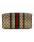 中古・古着 GUCCI (グッチ) シェリーラインボストンバッグ ベージュ：40000円