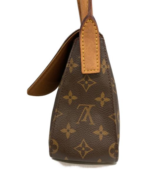 LOUIS VUITTON（ルイ ヴィトン）LOUIS VUITTON (ルイ ヴィトン) ミニルーピング ハンドバッグ　M51147 ブラウンの古着・服飾アイテム