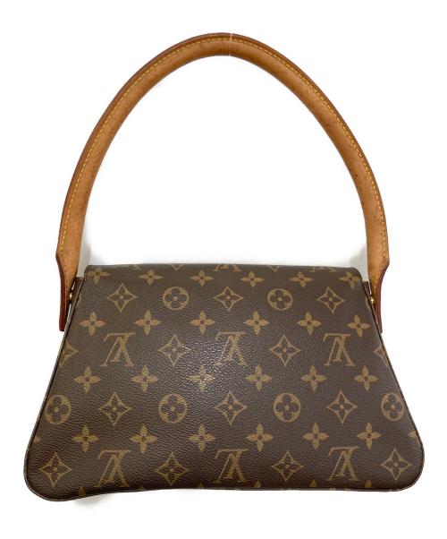 LOUIS VUITTON（ルイ ヴィトン）LOUIS VUITTON (ルイ ヴィトン) ミニルーピング ハンドバッグ　M51147 ブラウンの古着・服飾アイテム