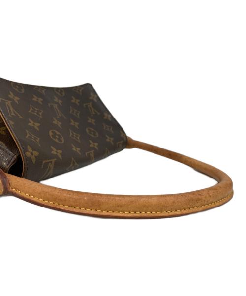 LOUIS VUITTON（ルイ ヴィトン）LOUIS VUITTON (ルイ ヴィトン) ミニルーピング ハンドバッグ　M51147 ブラウンの古着・服飾アイテム