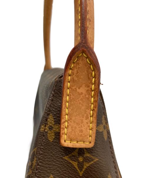LOUIS VUITTON（ルイ ヴィトン）LOUIS VUITTON (ルイ ヴィトン) ミニルーピング ハンドバッグ　M51147 ブラウンの古着・服飾アイテム
