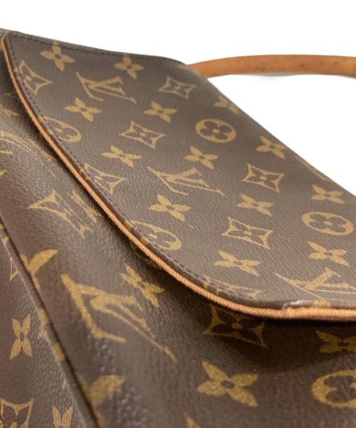 LOUIS VUITTON（ルイ ヴィトン）LOUIS VUITTON (ルイ ヴィトン) ミニルーピング ハンドバッグ　M51147 ブラウンの古着・服飾アイテム