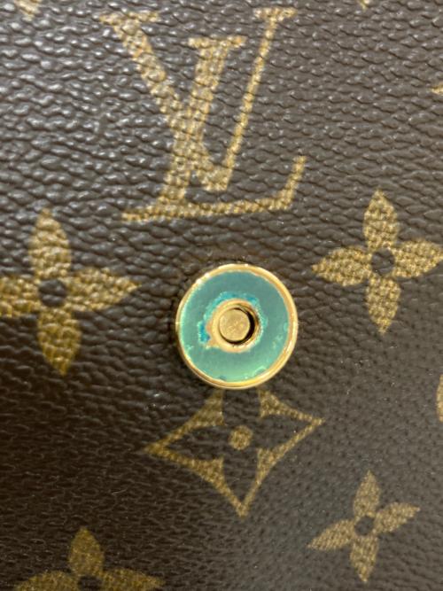 LOUIS VUITTON（ルイ ヴィトン）LOUIS VUITTON (ルイ ヴィトン) ミニルーピング ハンドバッグ　M51147 ブラウンの古着・服飾アイテム