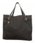 FENDI（フェンディ）の古着「ズッキーノ柄 トートバッグ　8BH153」｜ブラック