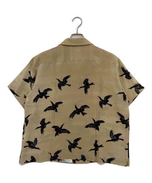 UNUSED（アンユーズド）UNUSED (アンユーズド) NIPOALOHA (二ポアロハ) JAKUCHUU KARI SHIRT ベージュ サイズ:2の古着・服飾アイテム