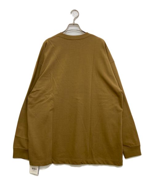 ATON（エイトン）ATON (エイトン) オーバーサイズ カットソー ブラウン サイズ:6 未使用品の古着・服飾アイテム