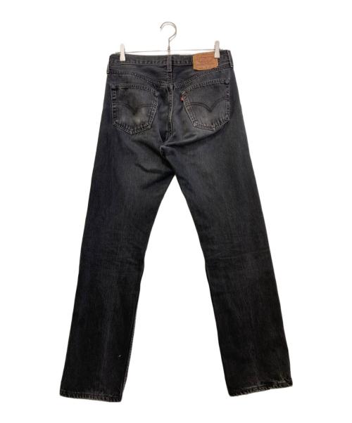 LEVI'S（リーバイス）LEVI'S (リーバイス) 501 後染めブラックデニムパンツ ブラック サイズ:32の古着・服飾アイテム