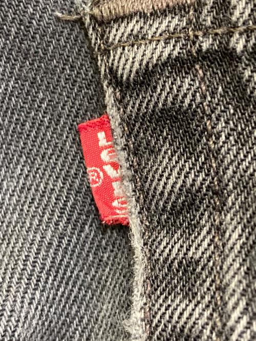 LEVI'S（リーバイス）LEVI'S (リーバイス) 501 後染めブラックデニムパンツ ブラック サイズ:32の古着・服飾アイテム