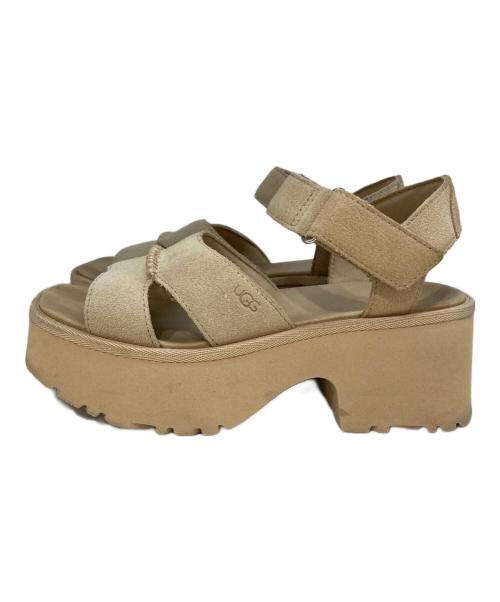 UGG（アグ）UGG (アグ) W NEW HEIGHTS ANKLE STRAP　FD1124L ベージュ サイズ:24の古着・服飾アイテム